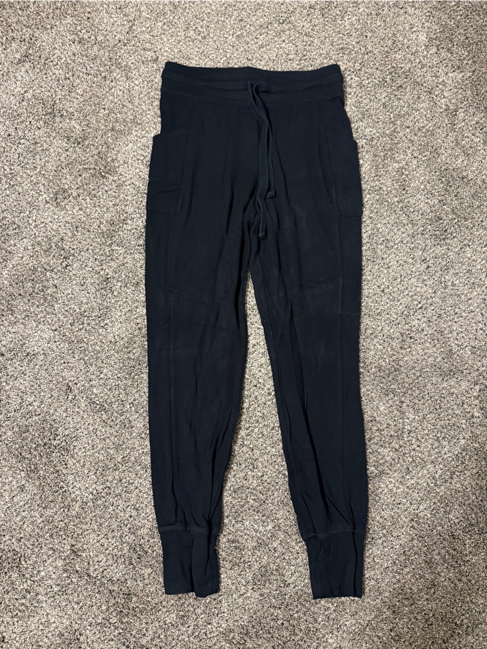 Fabletics Black Seam Detail Leggings